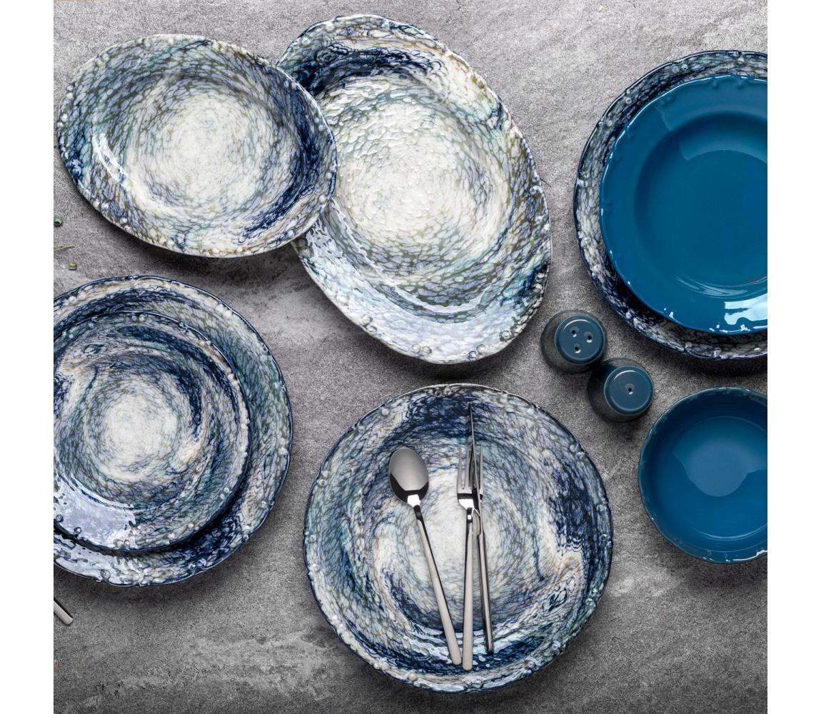29 darabos étkészlet, kék porcelán 868ARY1145