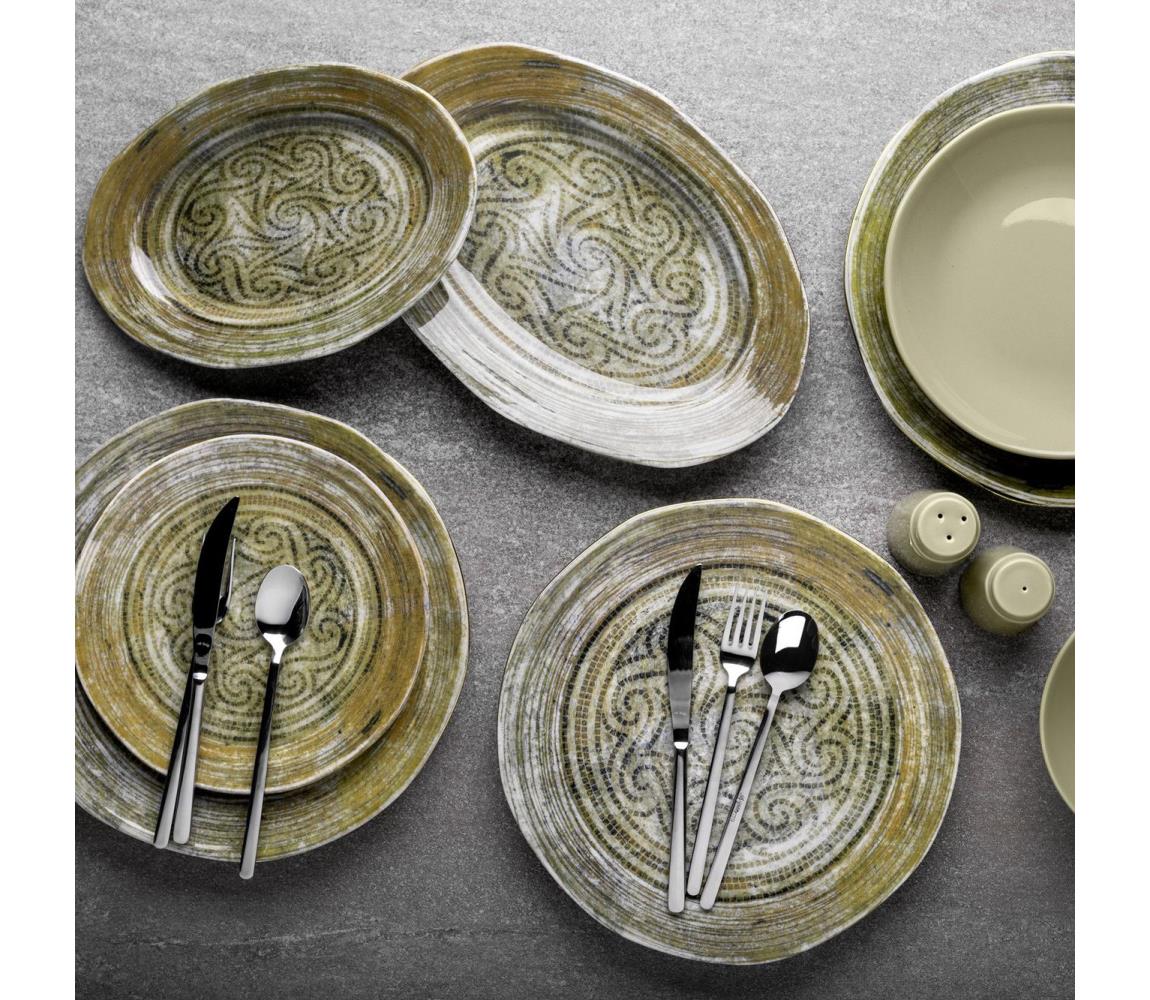 29 darabos zöld porcelán étkészlet 868ARY1151