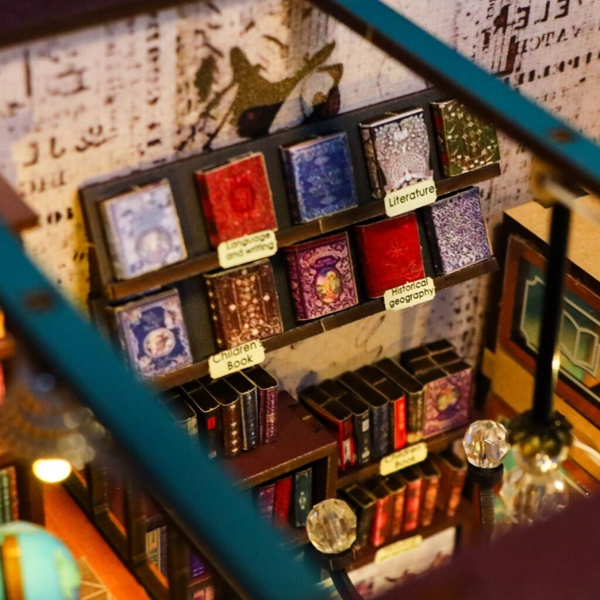 2Kids Toys - 3D LED kirakós könyvtámasz Könyvesbolt Lélek 2xAAA