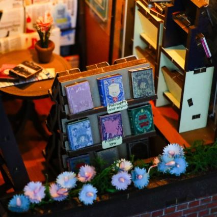 2Kids Toys - 3D LED kirakós könyvtámasz Könyvesbolt Lélek 2xAAA