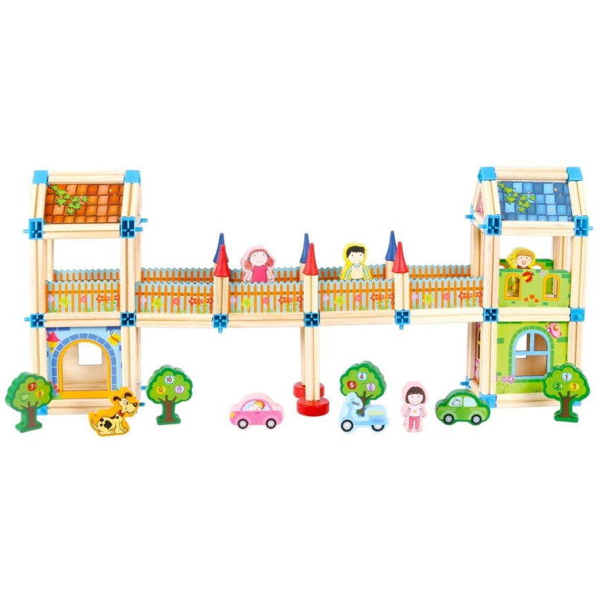 2Kids Toys - Fa építőkészlet: Kastély