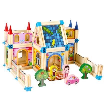 2Kids Toys - Fa építőkészlet: Kastély