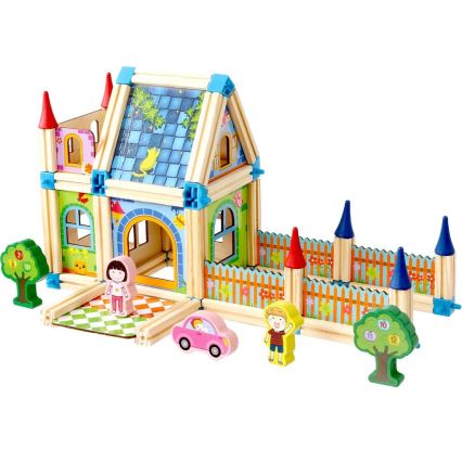 2Kids Toys - Fa építőkészlet: Kastély