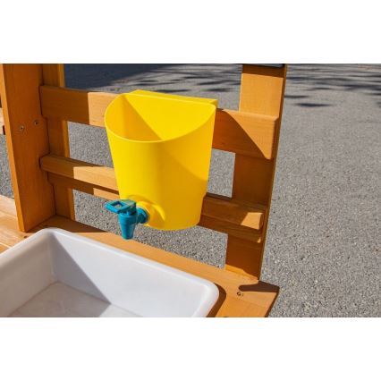 2Kids Toys - Fa kerti konyha mosogatóval