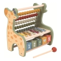 2Kids Toys - Fa multifunkciós számoló zsiráf