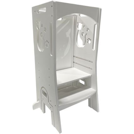 2Kids Toys - Növekvő tanulótorony Macska csúszdával és táblával