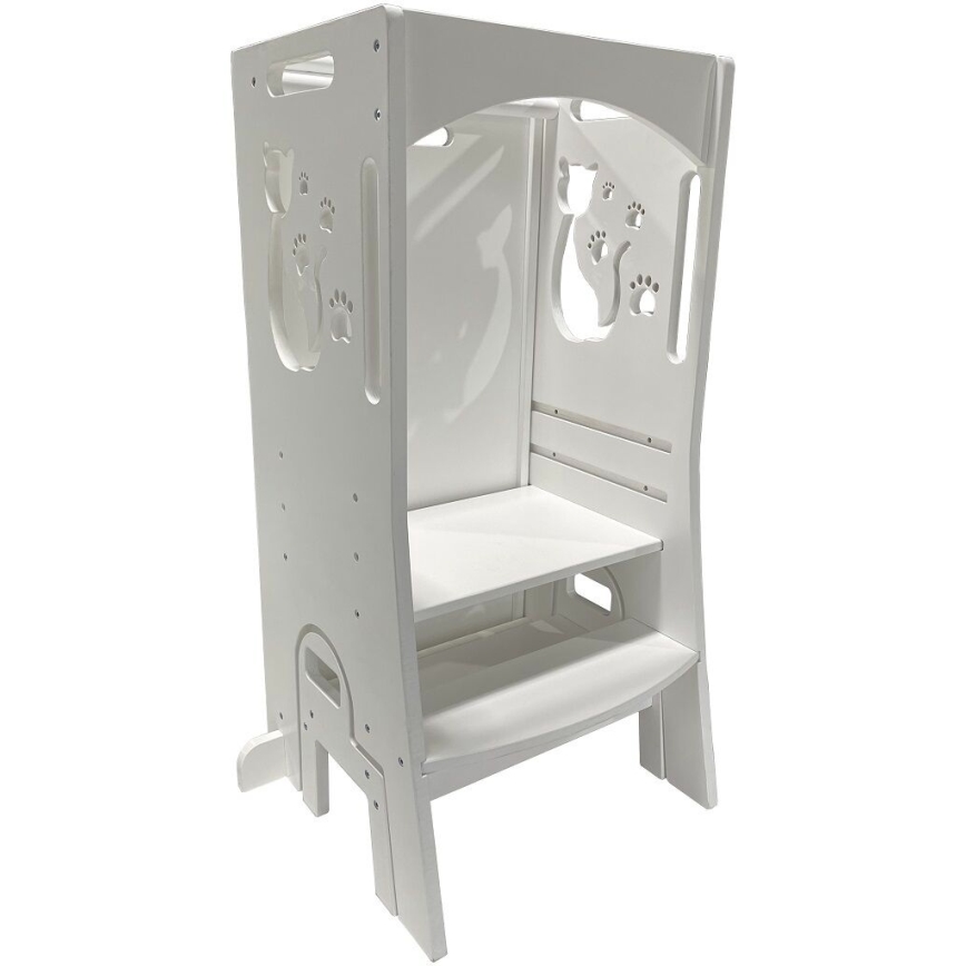 2Kids Toys - Növekvő tanulótorony Macska csúszdával és táblával