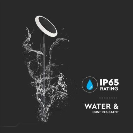 SZETT 2 db állítható LED napelemes lámpa GARDEN LED/3W/5V 42-80 cm 3000K IP65 1000 mAh