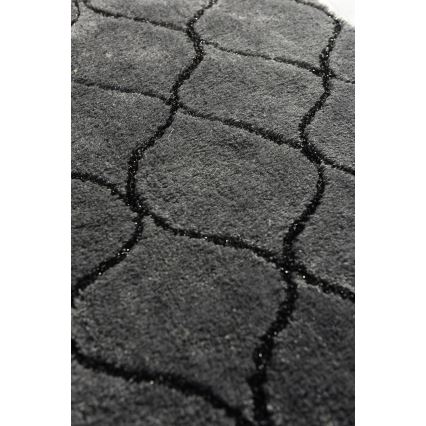 SZETT 2x Fürdőszobai szőnyeg INFINITY 60/100 cm antracit