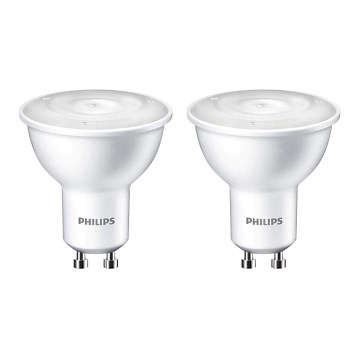 2x LED izzók Philips GU10/2W/230V