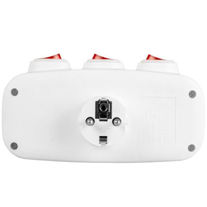 3 aljzatos elosztó kapcsolókkal