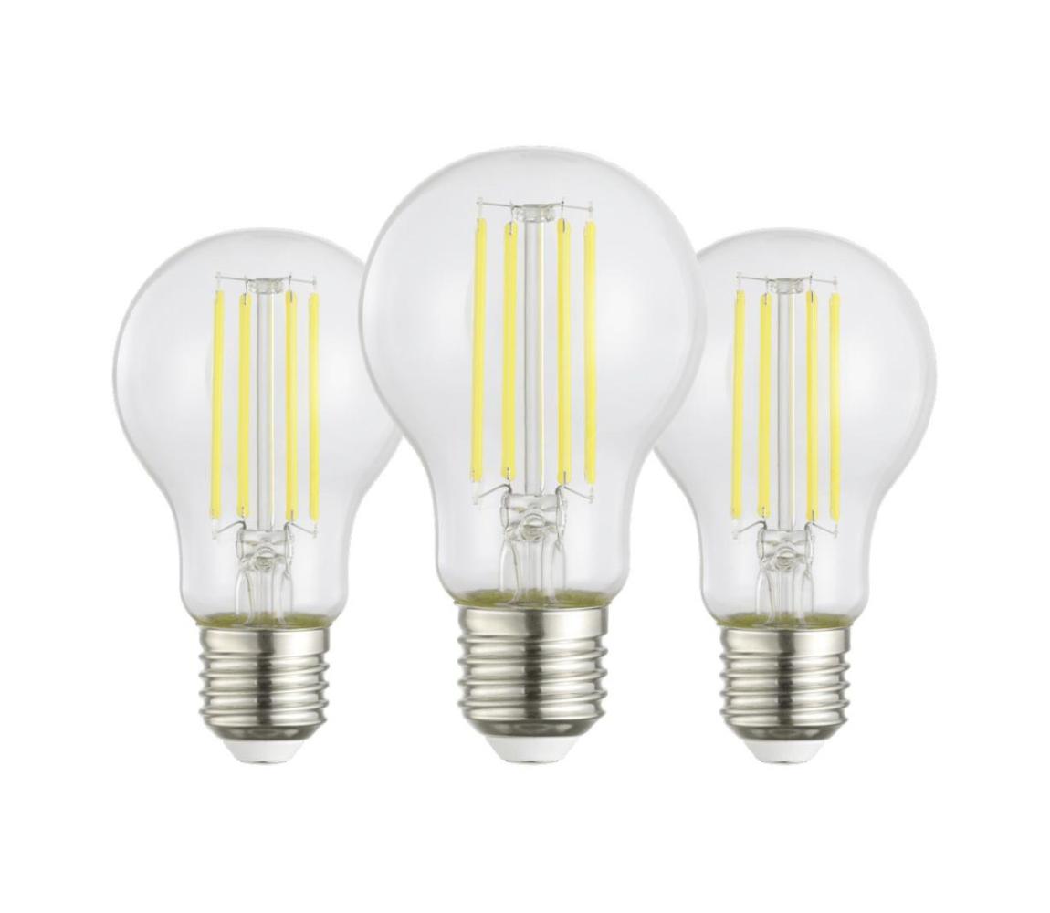 3 darabos készlet VINTAGE A60 LED izzó E27/7,2W/230V 2700K