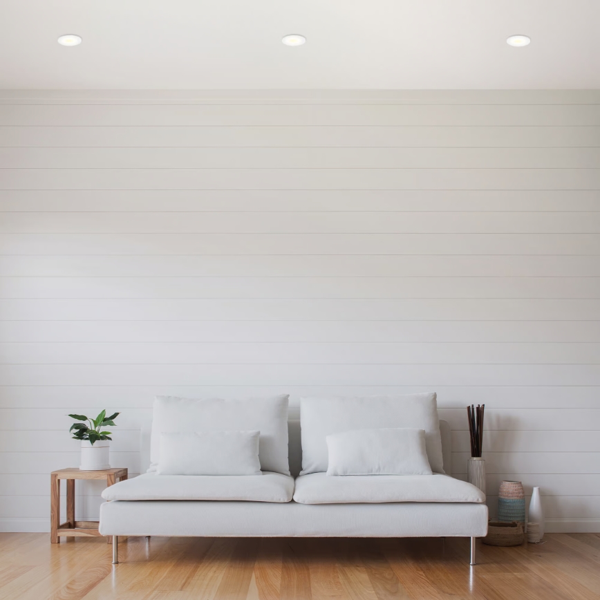 3 darabos szett – fürdőszobai beépíthető LED lámpa LED/6W/230V 3000K IP44 fehér