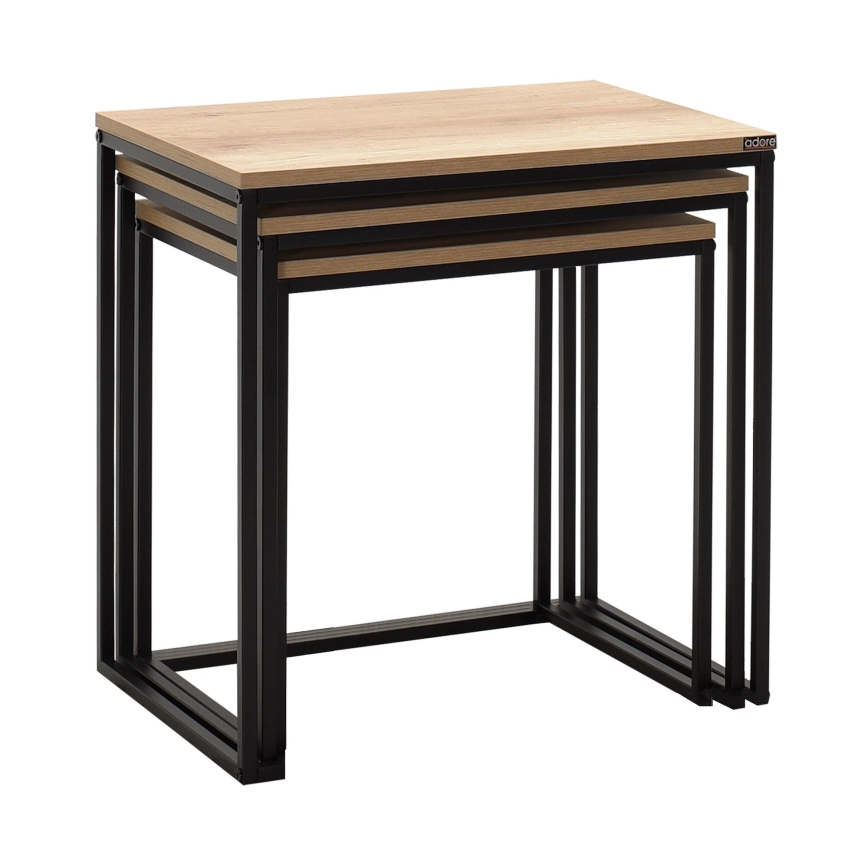 SZETT 3x Barna konferenciaasztal