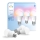3 db Philips Hue White And Color Ambiance Essential E27/8W/230V LED izzó, dimmelhető, 2200-6500K