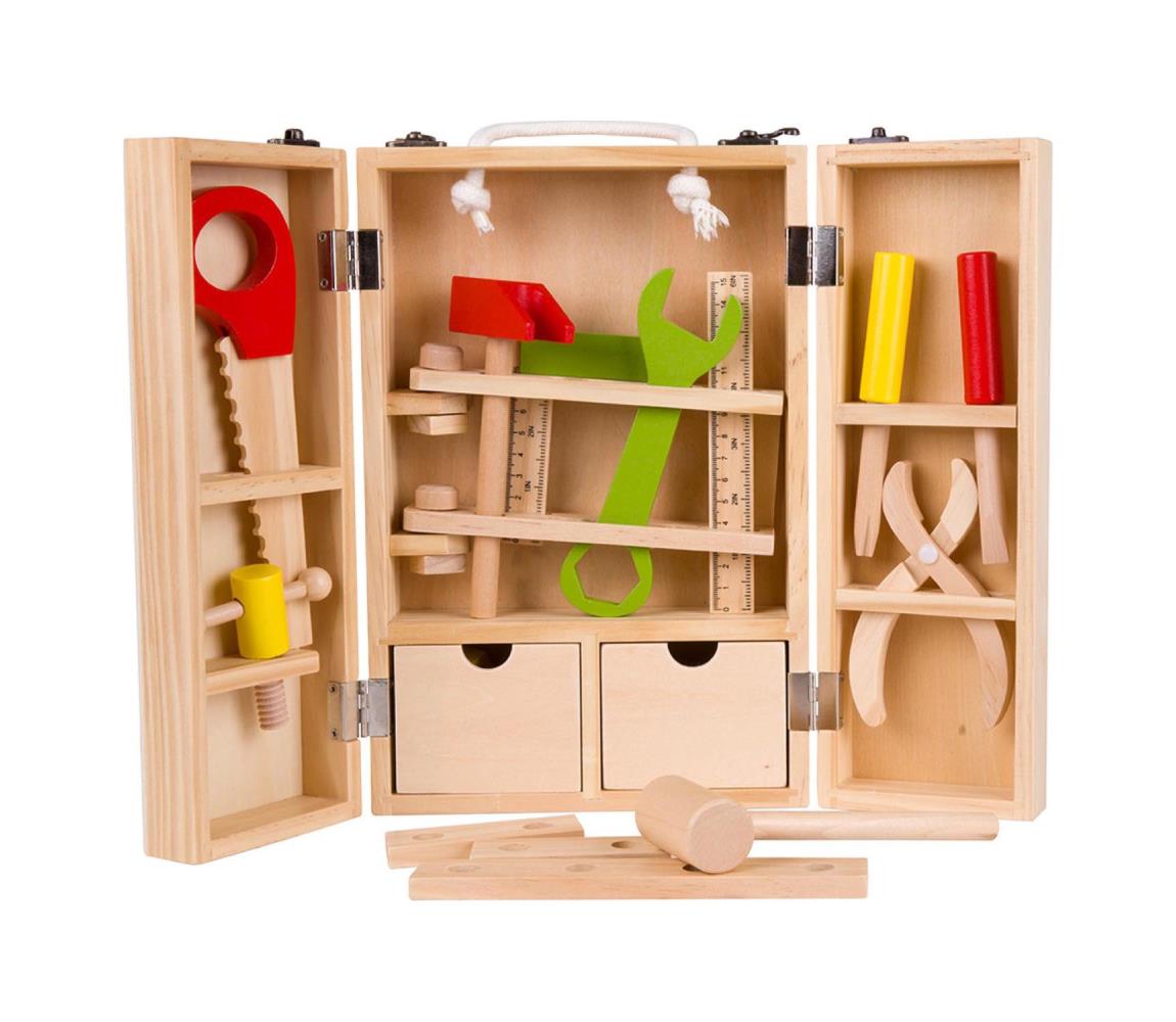 Teddies 30 darabos fa szerszámkészlet bőröndben 00512041