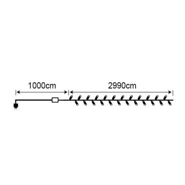 31530 - Kültéri karácsonyi lánc LED/14,4W/230V 30m