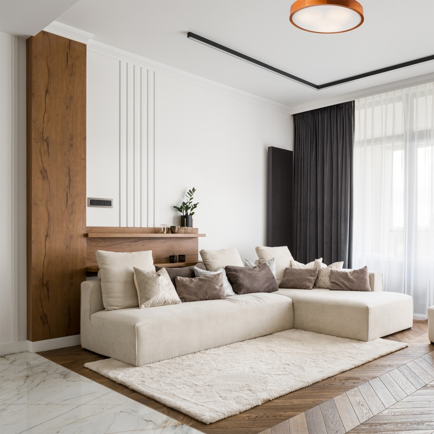 Mennyezeti lámpa 3xE27/60W/230V fenyő