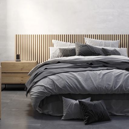 4 darabos DANVIKEN akusztikus burkolatpanel-szett 60x60 cm, tölgy