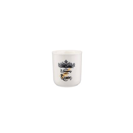 4 darabos étkészlet fekete/fehér/porcelán