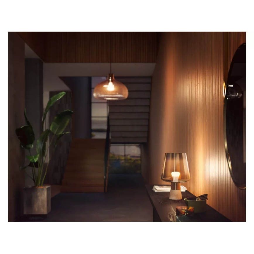 4 darabos készlet LED dimmelhető izzó Philips Hue WHITE E27/7W/230V 2700K