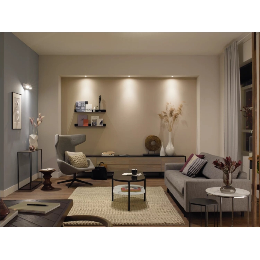 4 darabos szett Philips Hue WHITE AMBIANCE GU10 dimmelhető LED-izzó, 4,2W/230V, 2200-6500K