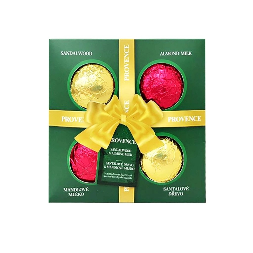 4 darabos PROVENCE habzó fürdőbomba szett