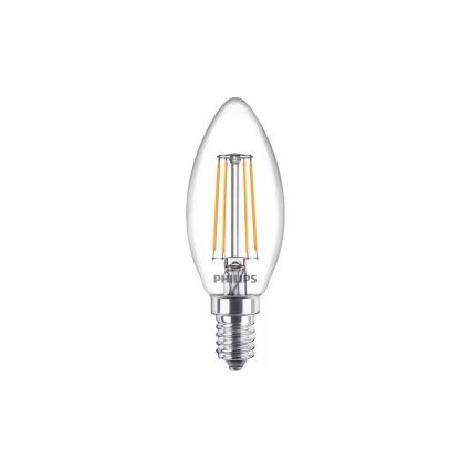 4 darabos VINTAGE Philips B35 LED-izzó 14/4,3W/230V 2700K