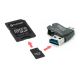 4in1 MicroSDHC 16GB + SD adapter + MicroSD reader + OTG adapter