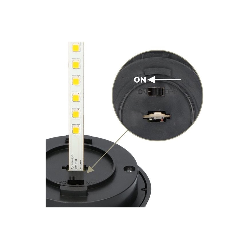 SZETT 4 db LED Napelemes lámpa 4xLED/3,6V 1xAAA IP44 100 mAh