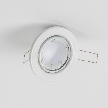 5 darabos szett fürdőszobai beépíthető spotlámpa 1xGU10/4W/230V IP23 fehér
