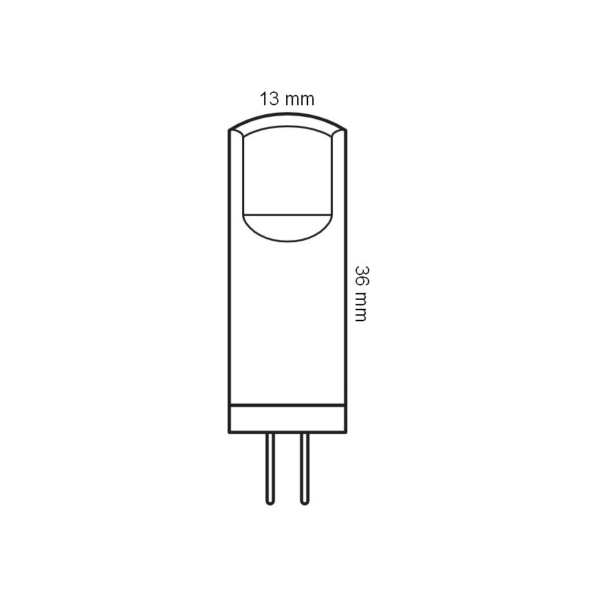 5 darabos szett LED izzó PIN G4/1,8W/12V 2700K - Osram
