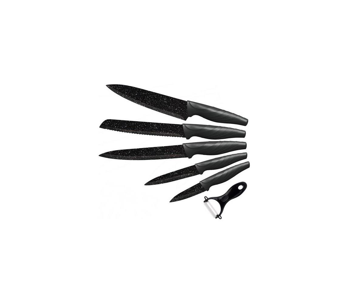 UTC 5 részes konyhai késkészlet + márvány/fekete hámozó 263886