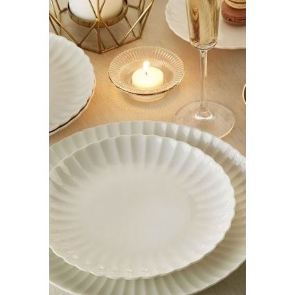 52 darabos fehér/porcelán étkészlet