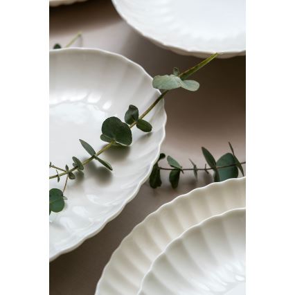 52 darabos fehér/porcelán étkészlet