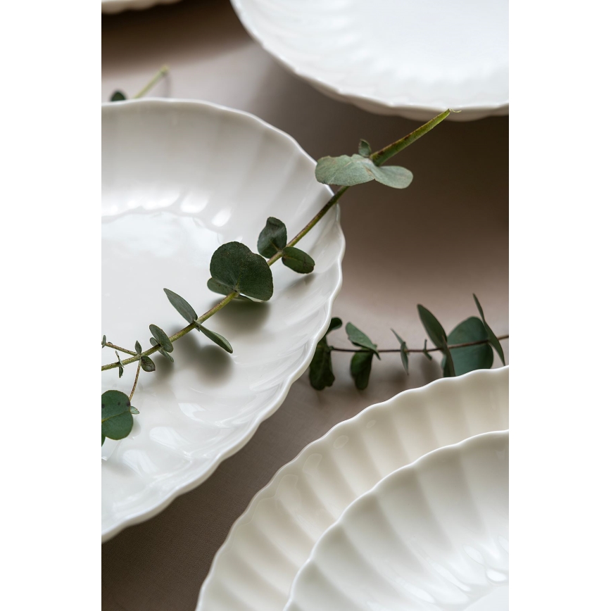 52 darabos fehér/porcelán étkészlet