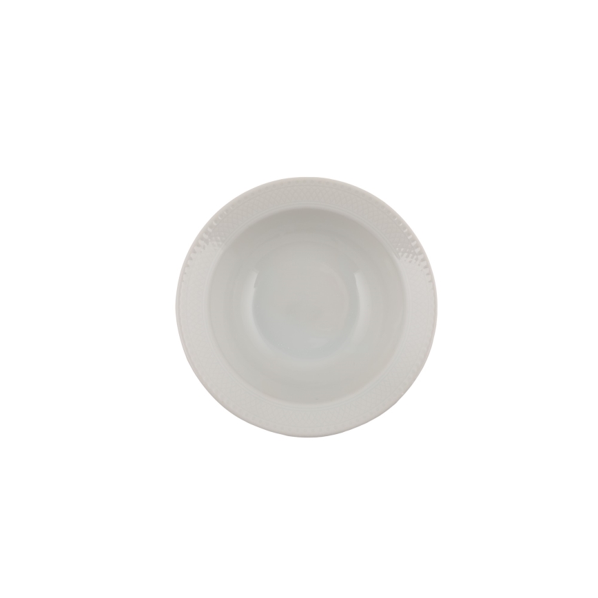 53 darabos étkészlet, fehér/porcelán