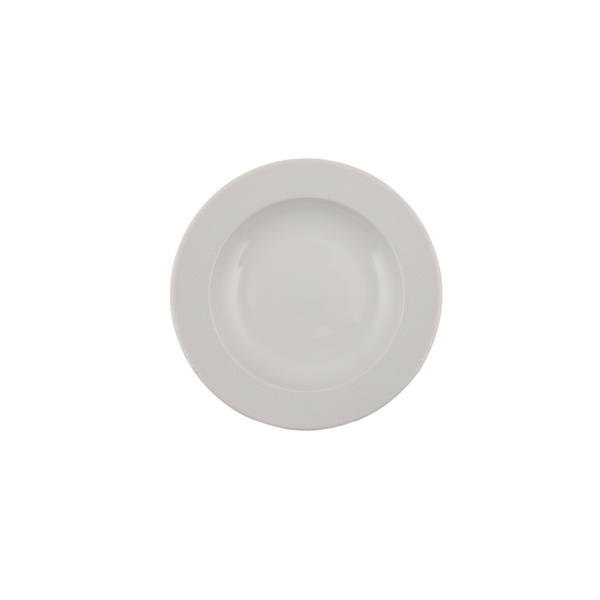 53 darabos étkészlet, fehér/porcelán