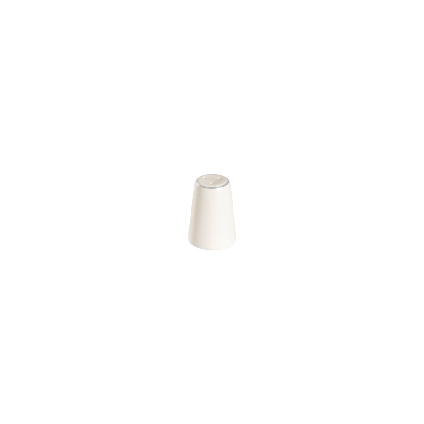 53 darabos étkészlet krémszínű/ezüst/porcelán