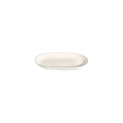 53 darabos étkészlet krémszínű/ezüst/porcelán