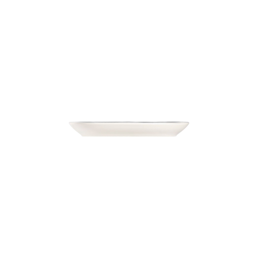 53 darabos étkészlet krémszínű/ezüst/porcelán
