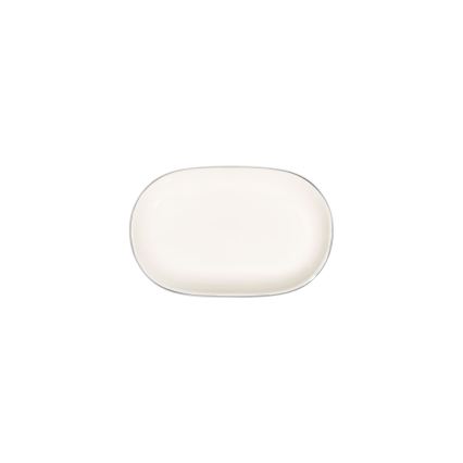 53 darabos étkészlet krémszínű/ezüst/porcelán