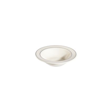 53 darabos étkészlet krémszínű/ezüst/porcelán