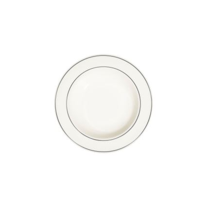 53 darabos étkészlet krémszínű/ezüst/porcelán