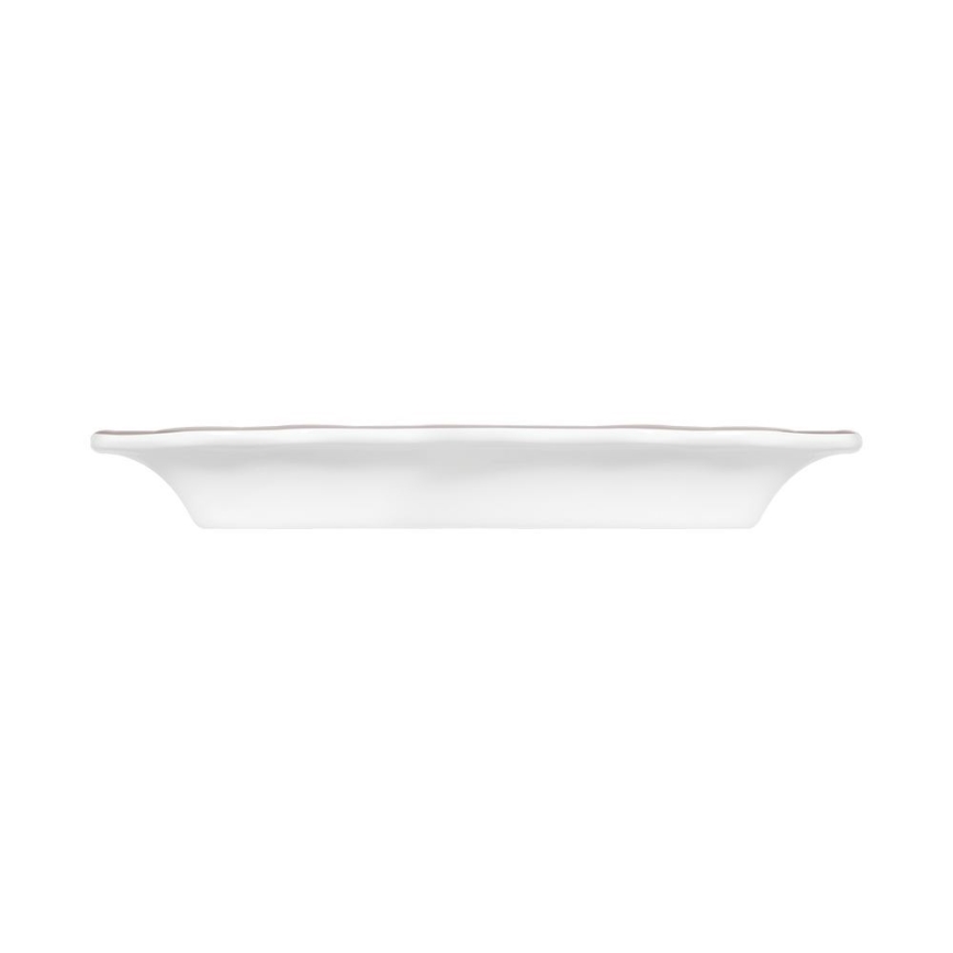 53 részes étkészlet, fehér/ezüst, porcelán