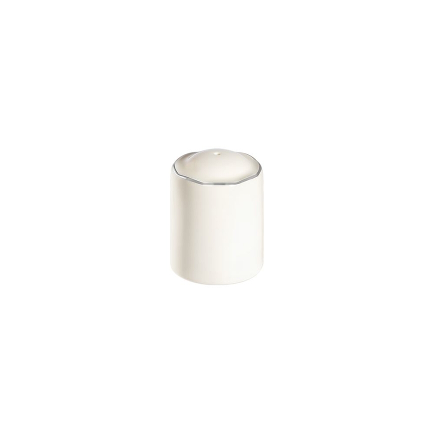 53 részes étkészlet, fehér/ezüst, porcelán