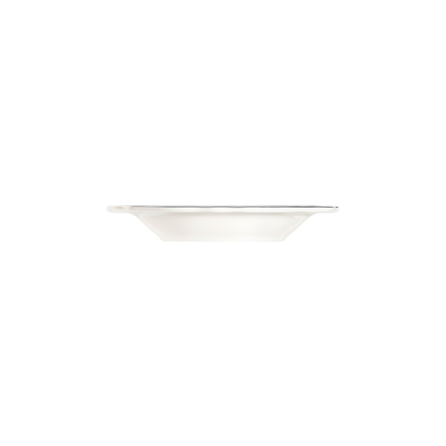 53 részes porcelán étkészlet, fehér/ezüst