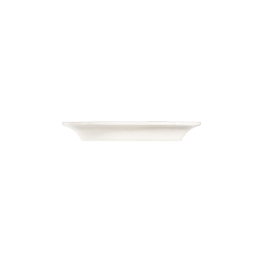 53 részes porcelán étkészlet, fehér/ezüst