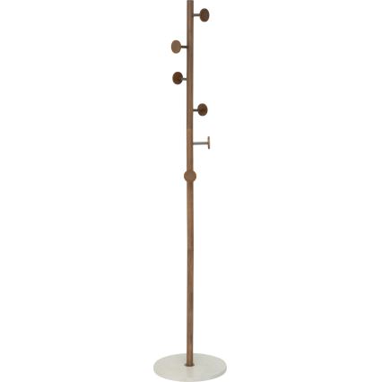5five - PERY álló fogas 175x36,5 cm barna/fehér