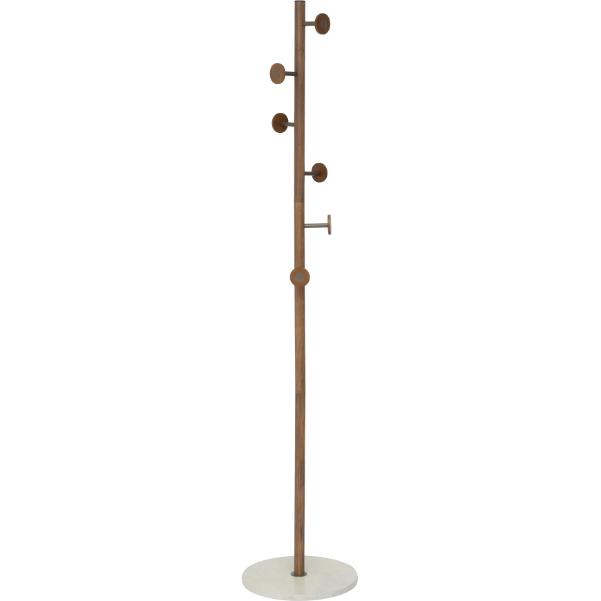 5five - PERY álló fogas 175x36,5 cm barna/fehér